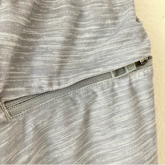 Lululemom Mens Gray Athletic Shorts, Sz Large - Picture 8 of 9
